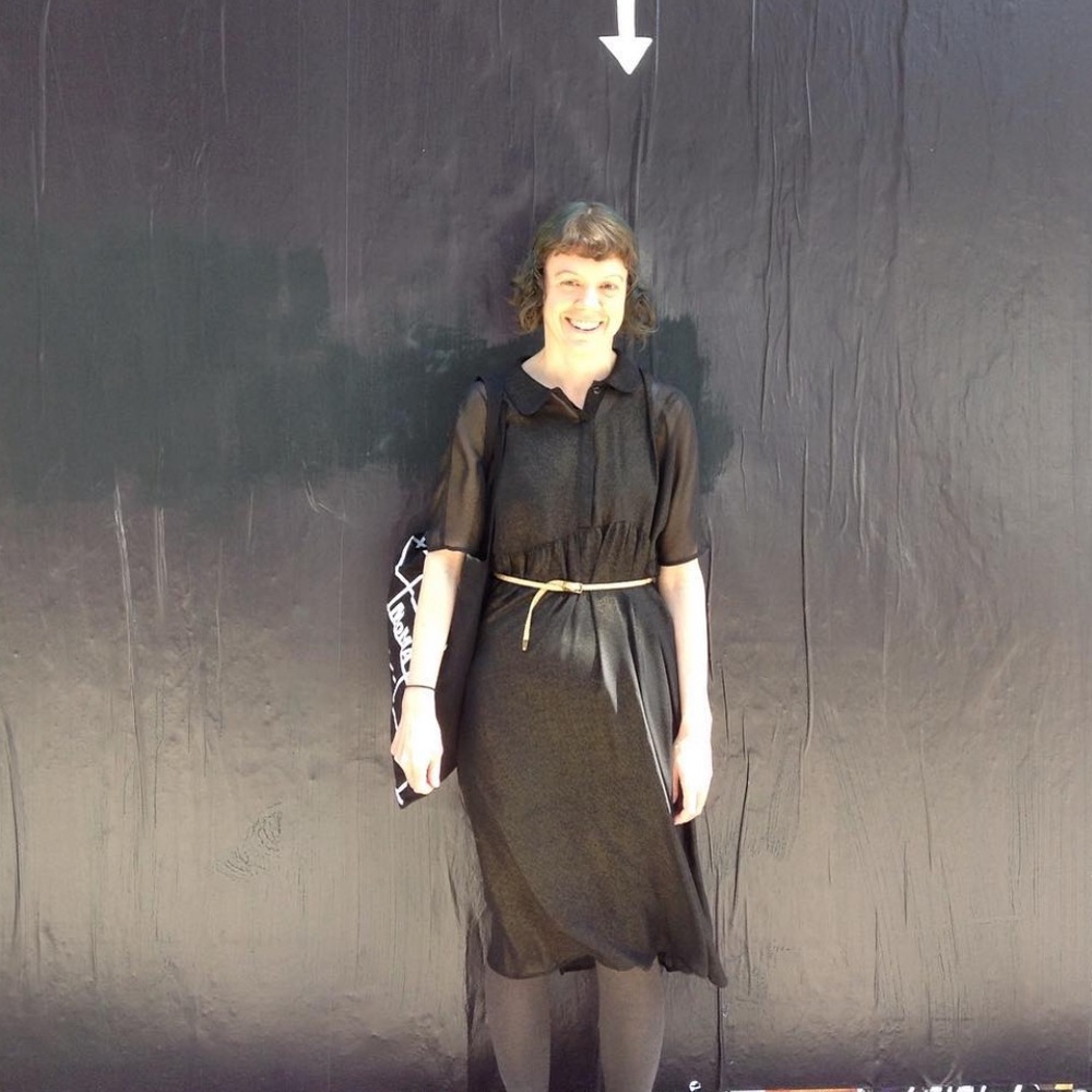 Bronze metallic shirtdress